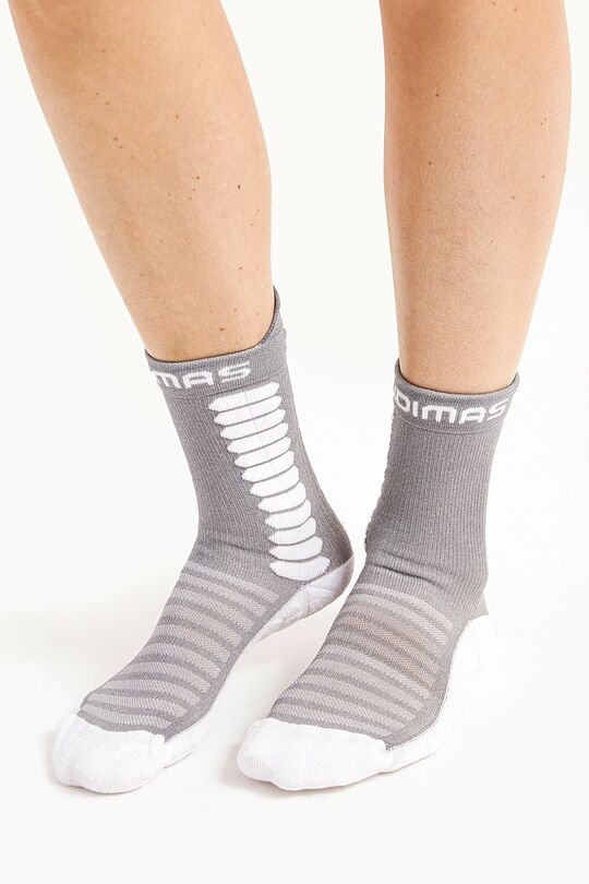 Mid-length sports socks 1 | GREY | Audimas