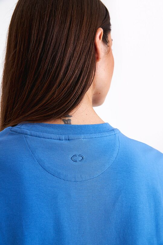 Loose fit T-shirt 4 | BLUE | Audimas