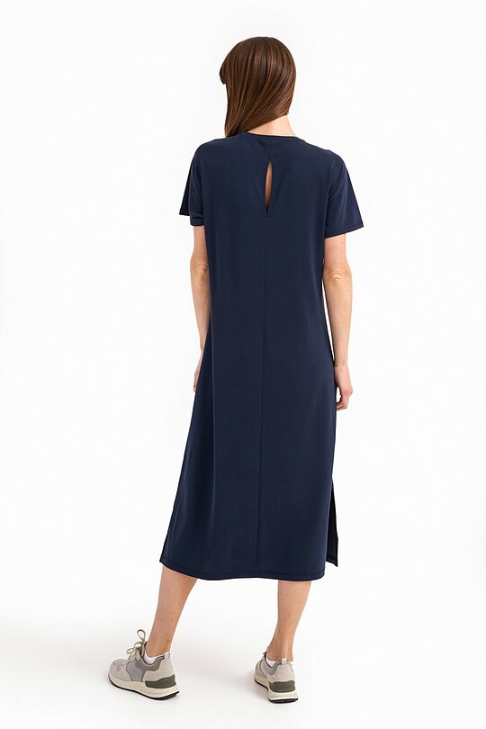 Long jersey dress 2 | BLUE | Audimas