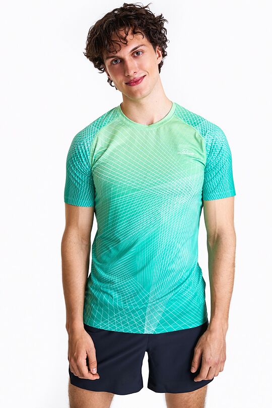 Short sleeve printed t-shirt 1 | GREEN | Audimas
