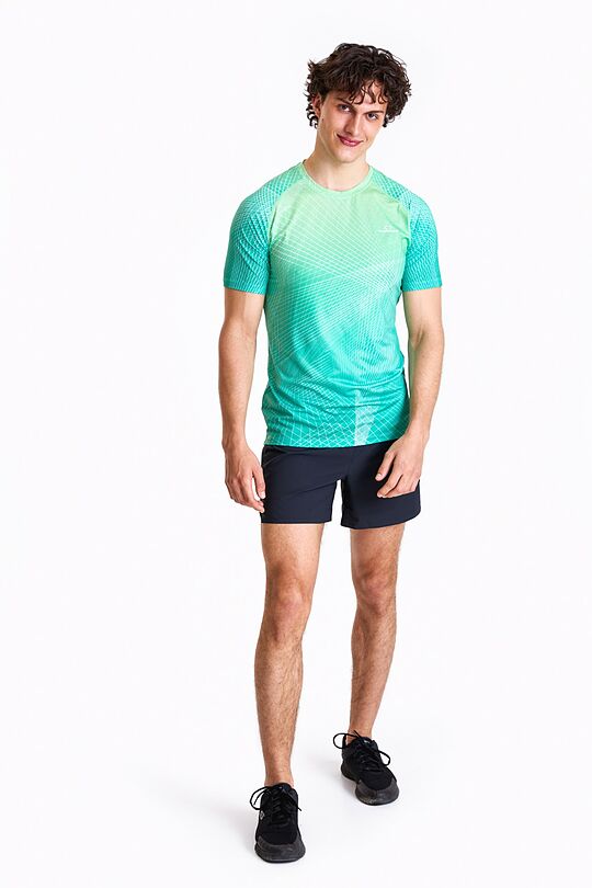 Short sleeve printed t-shirt 5 | GREEN | Audimas