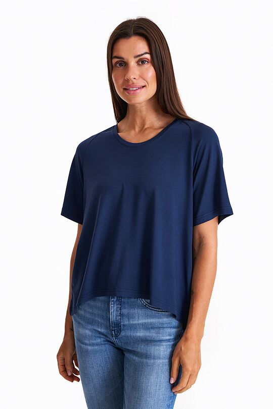 Loose fit T-shirt 1 | BLUE | Audimas