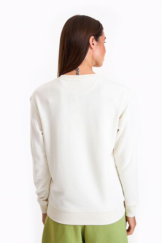 Retro style sweatshirt 3 | Cream | Audimas