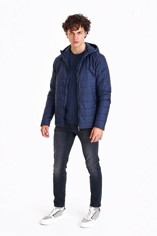 Jacket with Thermore padding 4 | BLUE | Audimas