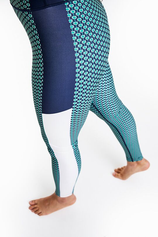 Printed leggings 5 | GREEN | Audimas
