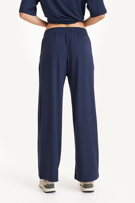 Wide leg modal sweatpants 3 | BLUE | Audimas