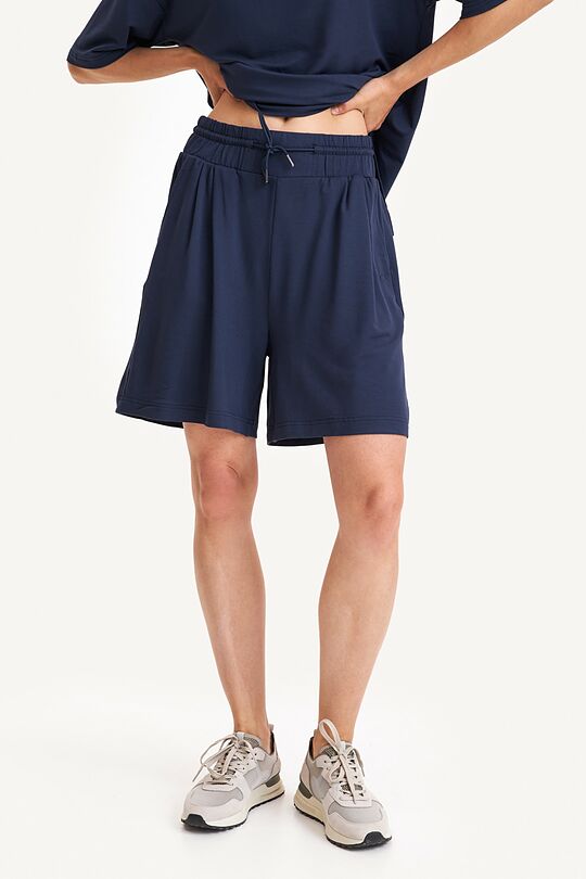 Loose fit modal sweatshorts 2 | BLUE | Audimas