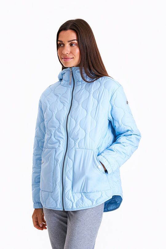 Short quilted transitional jacket 2 | BLUE | Audimas