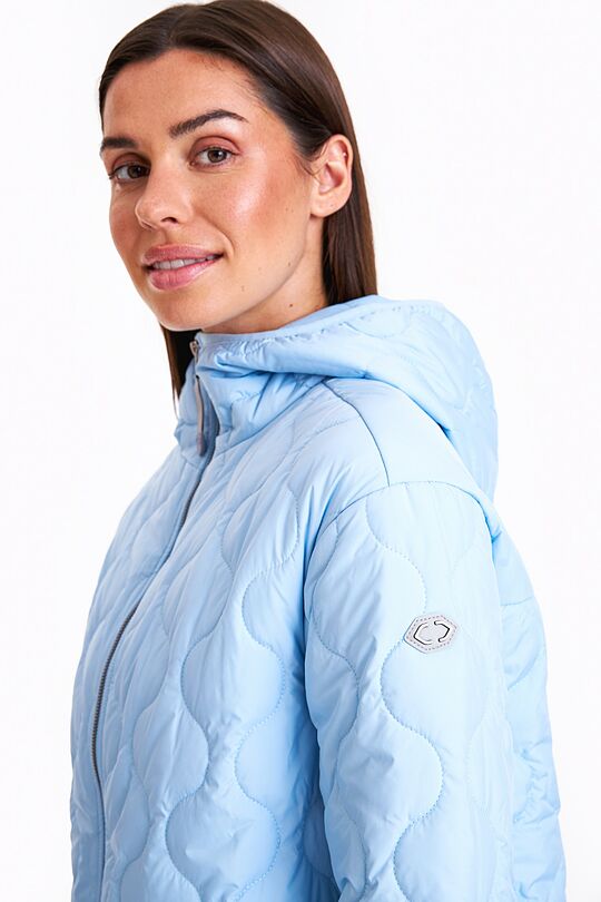Short quilted transitional jacket 4 | BLUE | Audimas