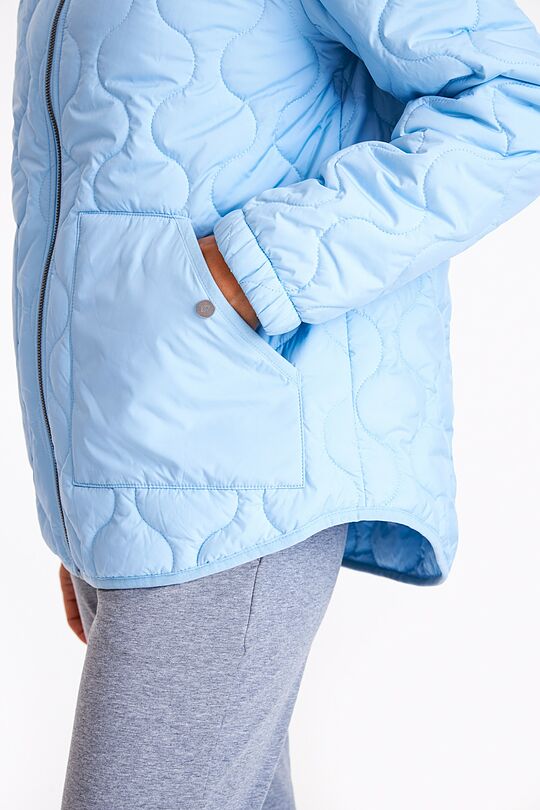 Short quilted transitional jacket 5 | BLUE | Audimas
