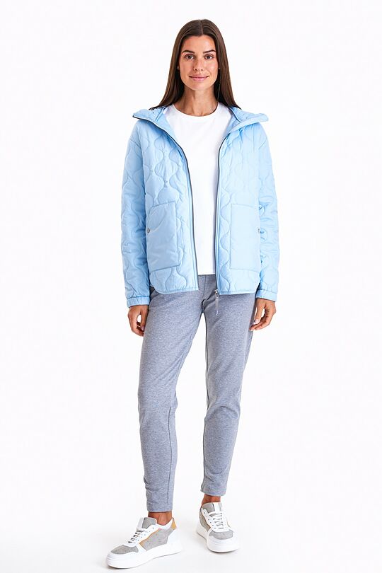 Short quilted transitional jacket 1 | BLUE | Audimas