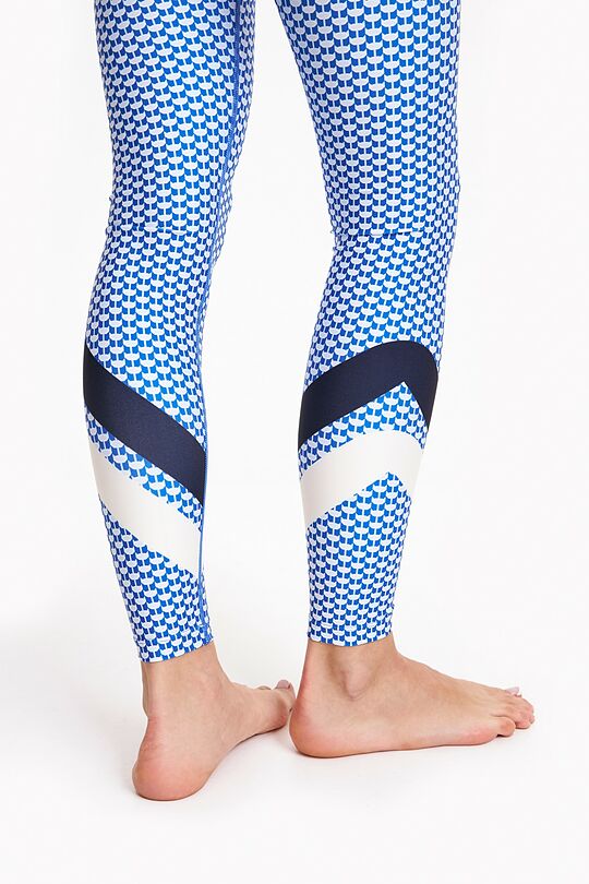 Printed leggings 5 | BLUE | Audimas