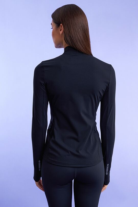 Workout full zip sweatshirt 2 | BLACK | Audimas