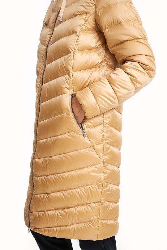 Coat with synthetic and down insulation 6 | BROWN | Audimas