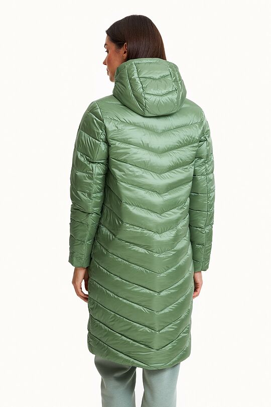 Coat with synthetic and down insulation 2 | GREEN | Audimas