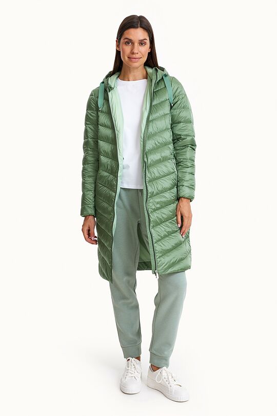 Coat with synthetic and down insulation 5 | GREEN | Audimas