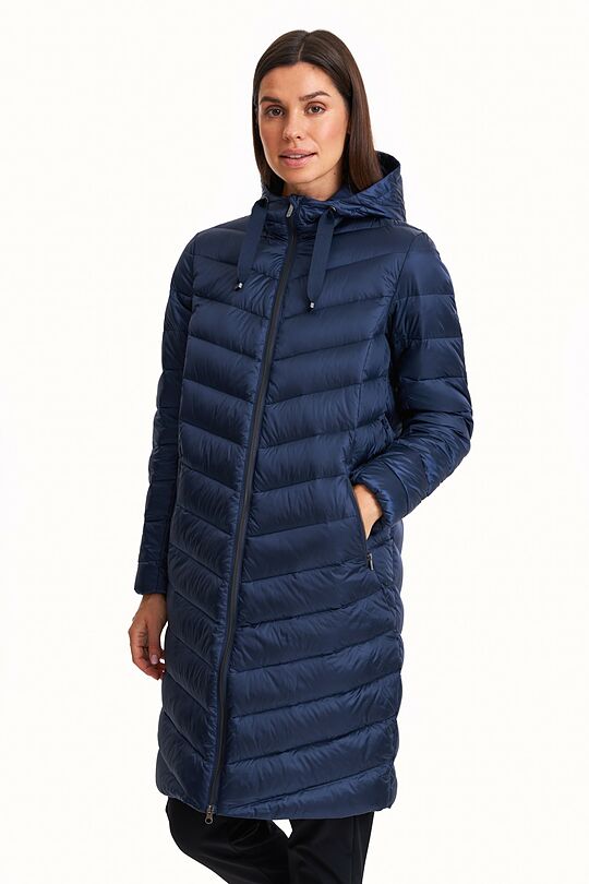 Coat with synthetic and down insulation 1 | BLUE | Audimas
