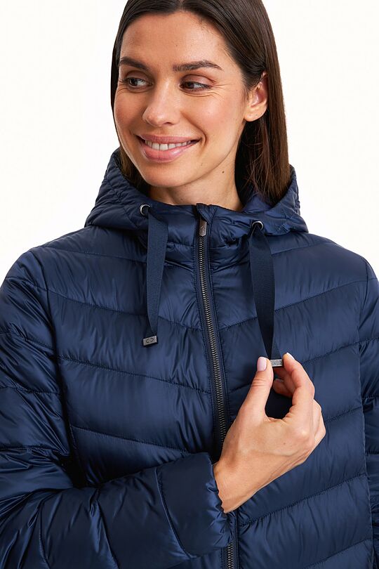 Coat with synthetic and down insulation 4 | BLUE | Audimas