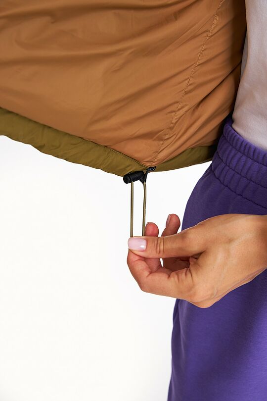 Short puffer down jacket 5 | GREEN | Audimas