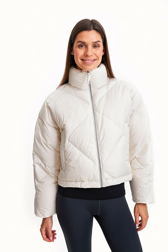 Short puffer down jacket 1 | Cream | Audimas