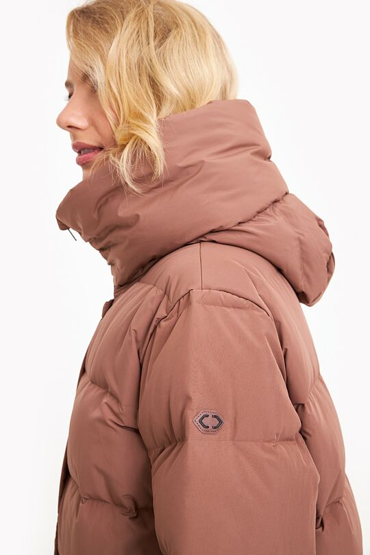 Down jacket 3 | BROWN/BORDEAUX | Audimas
