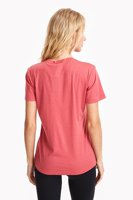 Merino wool short sleeve T-shirt 2 | RED | Audimas