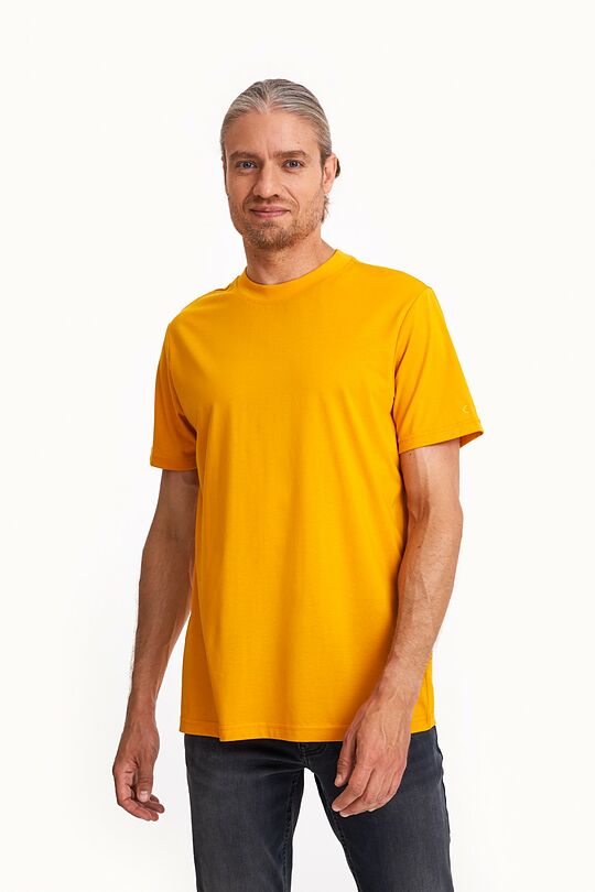 Lyocell short sleeve T-shirt 1 | ORANŽINĖ | Audimas