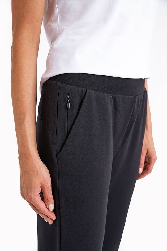 Soft modal sweatpants 4 | BLACK | Audimas