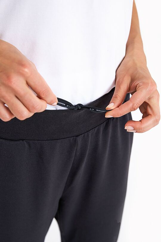 Soft modal sweatpants 5 | BLACK | Audimas