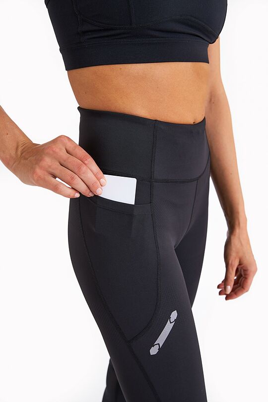 Women's running leggings 6 | BLACK | Audimas