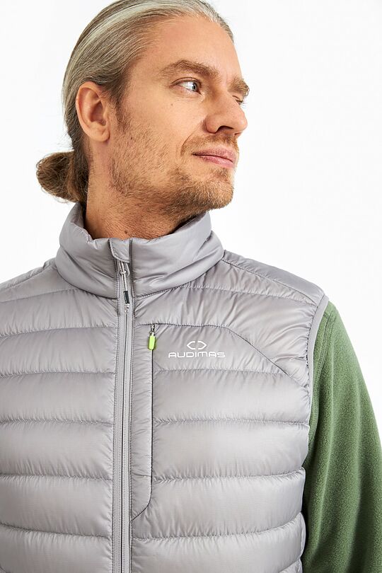 Outdoor light down vest 3 | GREY | Audimas