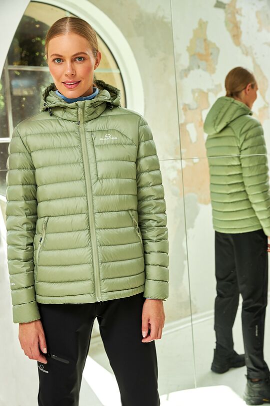 Outdoor light down jacket 2 | GREEN | Audimas