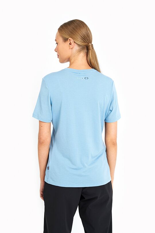 Outdoor merino T-shirt with print 2 | BLUE | Audimas