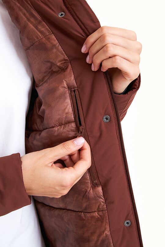 Coat with 10 000 membrane 8 | BROWN | Audimas