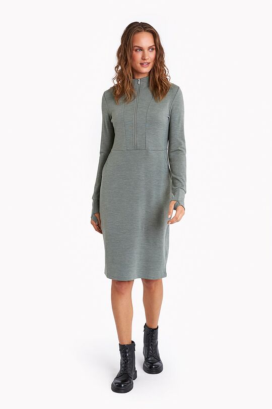Merino wool dress 6 | GREEN | Audimas