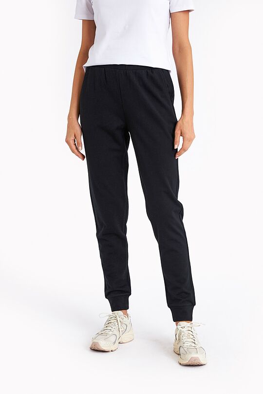 Merino wool sweatpants 2 | BLACK | Audimas