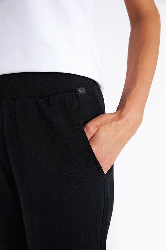 Merino wool sweatpants 4 | BLACK | Audimas