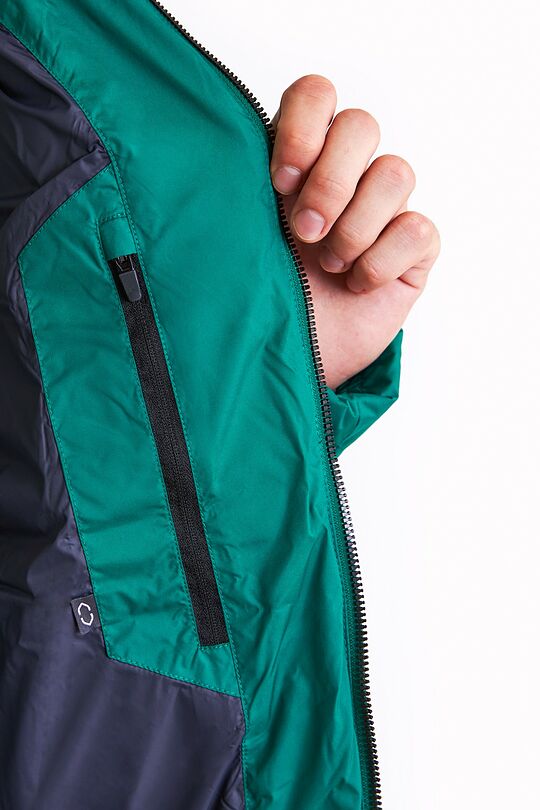 Down jacket with hood 7 | GREEN | Audimas