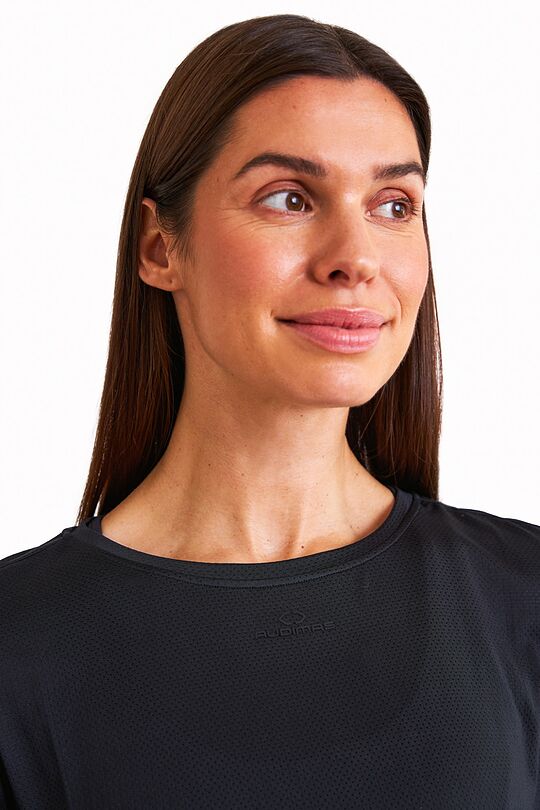 Short sleeve sports T-shirt 3 | BLACK | Audimas