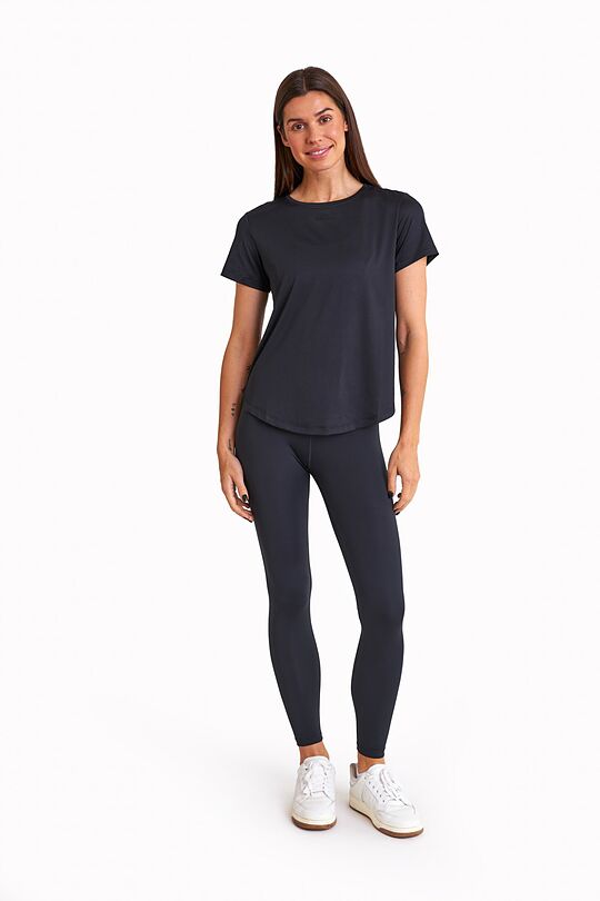 Short sleeve sports T-shirt 4 | BLACK | Audimas