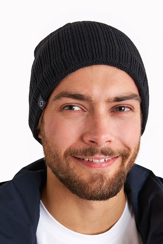 Polylana knitted hat 3 | BLACK | Audimas