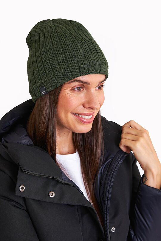 Polylana knitted hat 2 | GREEN | Audimas