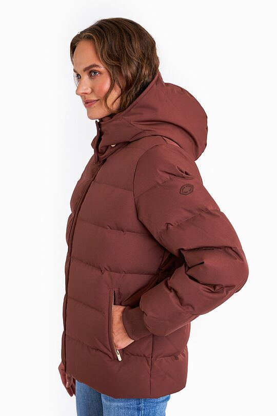 Down jacket with 10 000 membrane 3 | BROWN | Audimas
