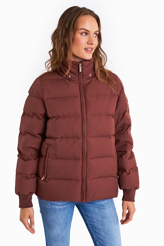Down jacket with 10 000 membrane 6 | BROWN | Audimas