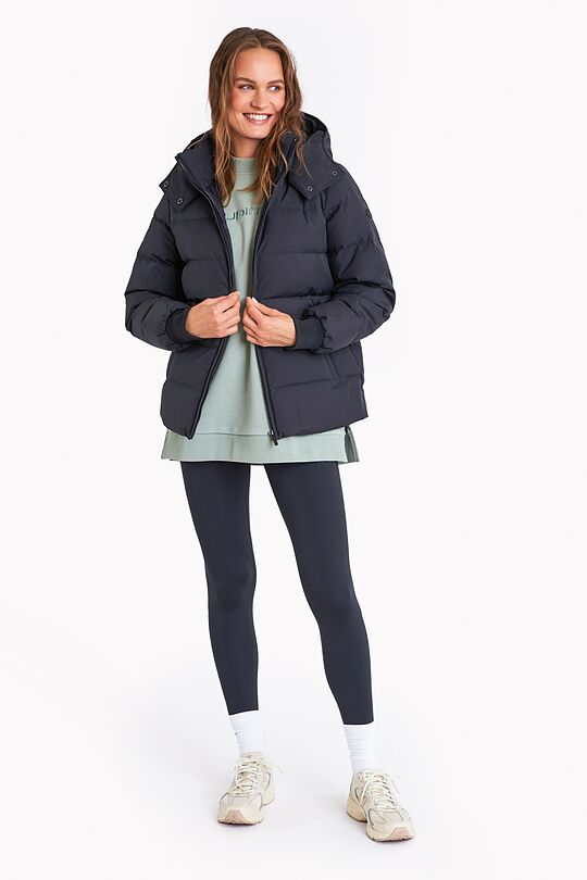 Down jacket with 10 000 membrane 4 | BLACK | Audimas