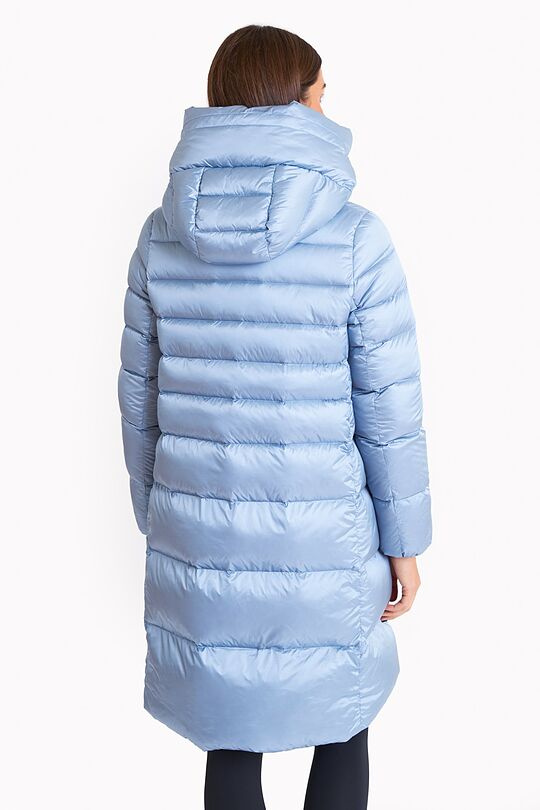 Down coat with cocooning hood 2 | BLUE | Audimas