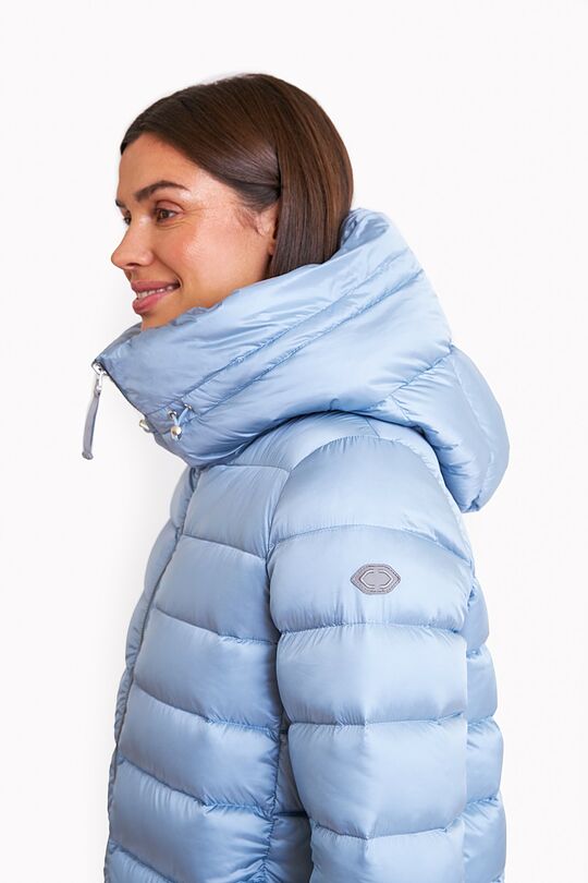 Down coat with cocooning hood 5 | BLUE | Audimas