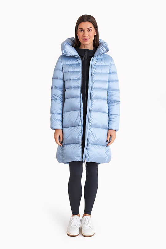 Down coat with cocooning hood 6 | BLUE | Audimas