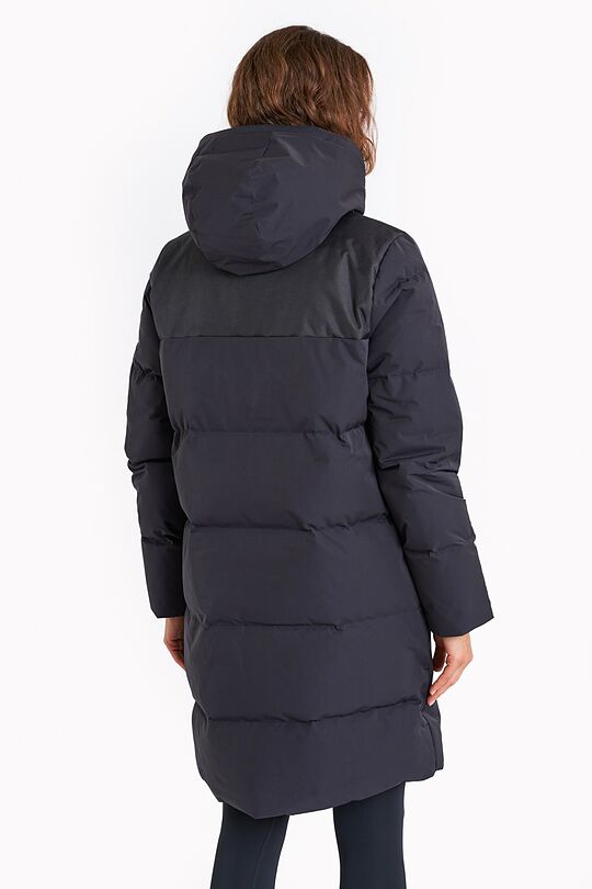 Down coat with light protection from the rain 2 | BLACK | Audimas