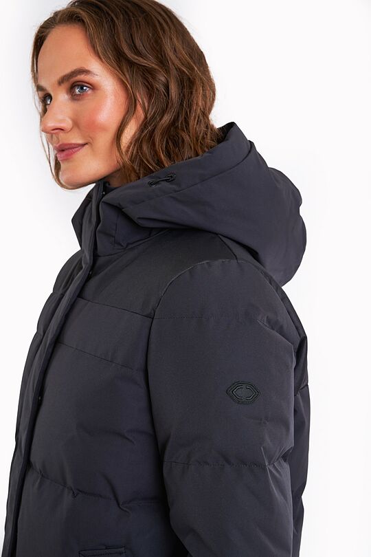 Down coat with light protection from the rain 3 | BLACK | Audimas